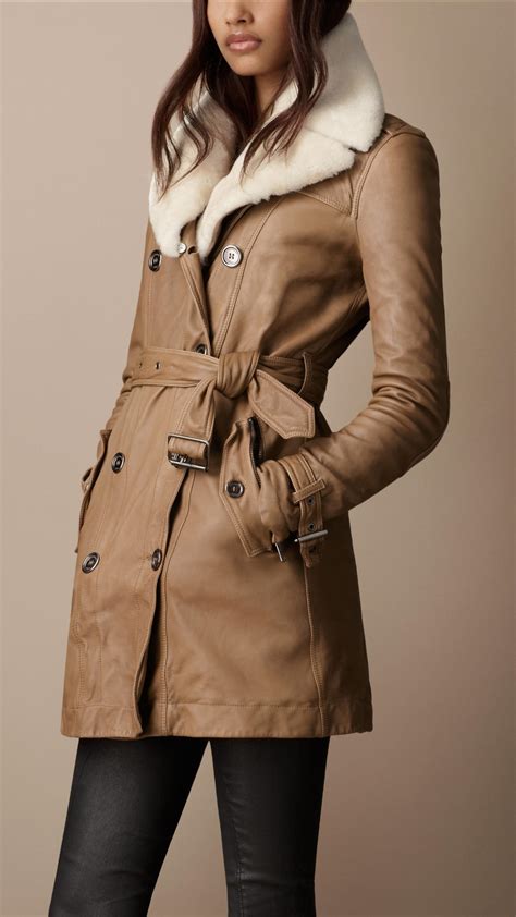 burberry lederjacke krokodil|burberry fur coat.